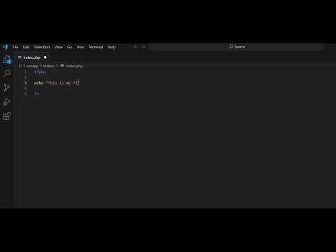 This is my first PHP program #shorts #viralvideos