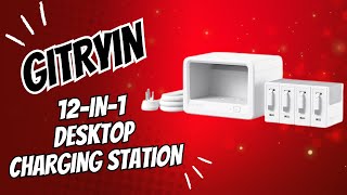 Gitryin 12-in-1 Desktop Charging Station Review: Ultimate All-in-One Charging Hub for Home & Office!