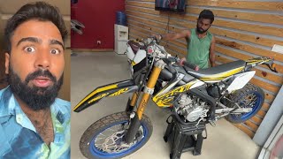 Ajay Ki New Dirt Bike Leli Nepal Me || NIkku Vlogz