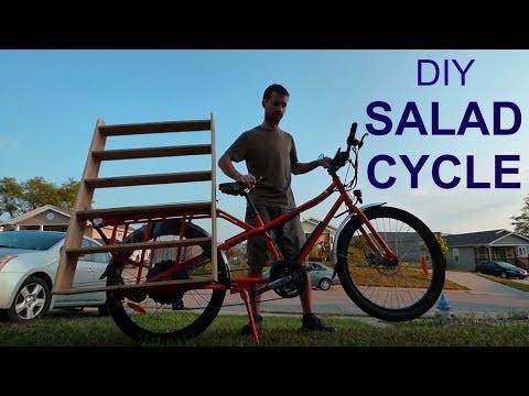 The Salad Cycle - Selling Microgreens and More via Electric Cargo Bike
