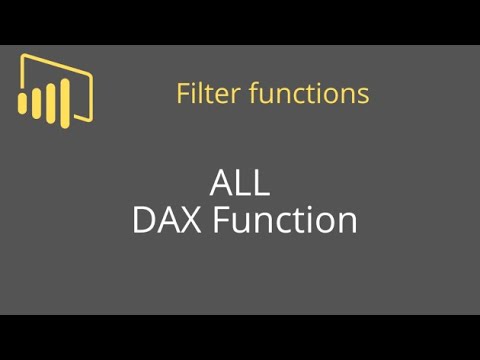 ALL Function in DAX | Remove Filters in Power BI | Complete Guide with Examples | DAX Decode