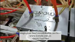 Double Cavity PVC Glazing Bead Extrusion Mould Testing-KSMOLD