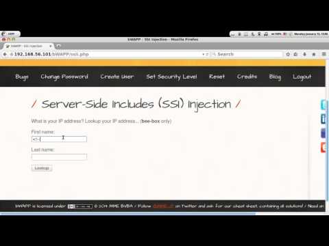 SSI Injection Prevention
