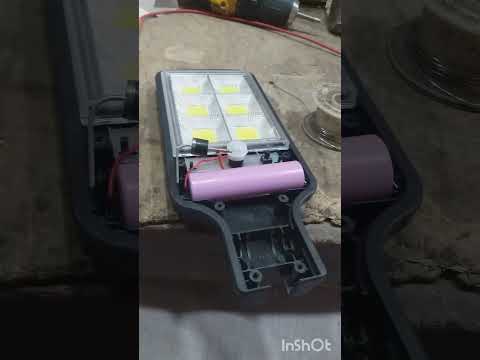 Solar light with diode can perform well #fault