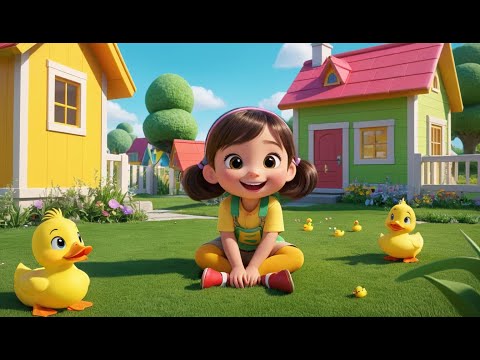 Quack Quack Yellow Duck | Color and Animal Song for Kids | Fun Learning Rhyme