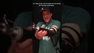 How my Body Powered Prosthetic Works, explained 60 seconds #shorts #prostheticarm #amputee