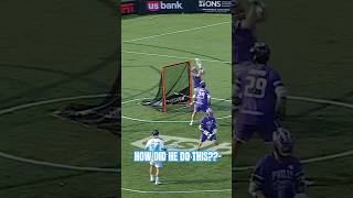A one in a million kind of shot 😳 #sports #lacrosse #pll #lax #goal #score #mystery #bonk #pipes