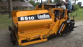 2009 Leeboy 8510 HD Paver sn 53828 This Machine Has Sold