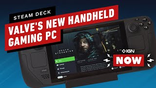 Valve Announces the Steam Deck, a $400 Handheld Gaming PC