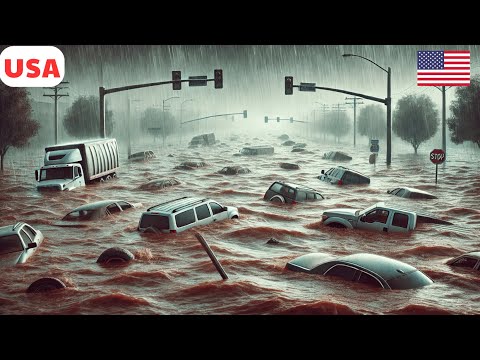 Catastrophic Flooding Hits Tennessee, Missouri, Kentucky ! Streets Become Rivers, Cars Submerged