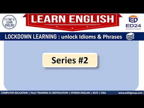 ED24 Lockdown Learning   Unlock Idioms & Phrases