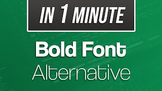 Alternative to font-weight: bold to avoid sudden jumping when hovering