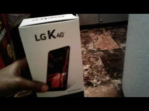 LG K40 uboxing