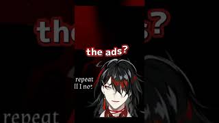"Want a break from the ads?" #nijisanjien #voxakuma