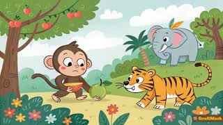 A Beautiful AI Cartoon Story | Created with AI & Graphic Design | #GraphiMark