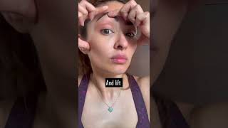 FaceYoga for eyebrow lifts increase space- eye & eyebrow #faceyogaschoolindia #skincare #facefitness