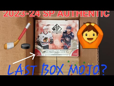 LAST BOX FROM A CASE 🔚 2023-24 SP AUTHENTIC HOCKEY ULTIMATE BREAK FOR FUTURE WATCH AUTOGRAPH ROOKIES