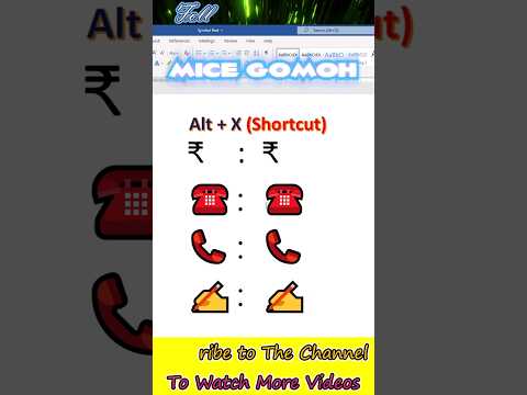 Unicode Font Kaise Use Kare || Unicode For Indian Rupee Symbol #viralshort #shorts #ytshorts