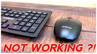 Oraimo SmartOffice Wireless Keywboard and Mouse Combo NOT Working? Do This !!