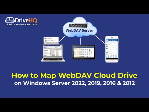 How to Map WebDAV Cloud Drive on Windows Server Operating Systems (Server 2022,2019,2016 & 2012)