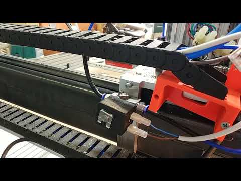 WorkBee on steel, upgraded electronics and some basic automatisation with relays and solenoid valves