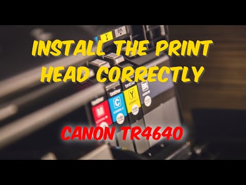 Install the print head correctly | Install the Ink cartridges correctly
