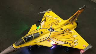 Rafale (80mm)飆風戰機展示首航飛行-小胡