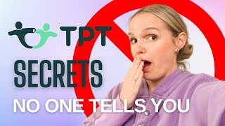 10 TPT Seller Tips YOU CAN'T Ignore