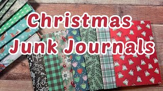 Christmas Junk Journals ❤️🎄