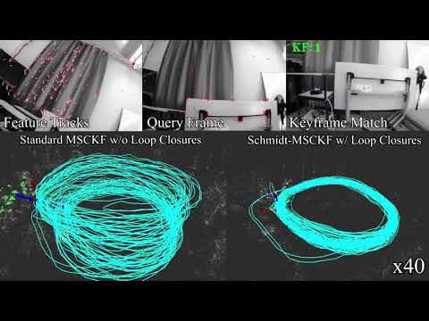 Keyframe-based Schmidt-EKF VINS