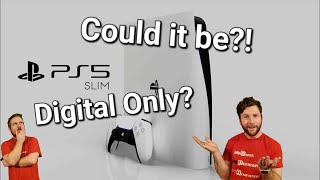 PS5 Slim May Be Digital Only
