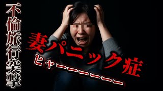 地獄の不倫旅行突撃。妻発狂