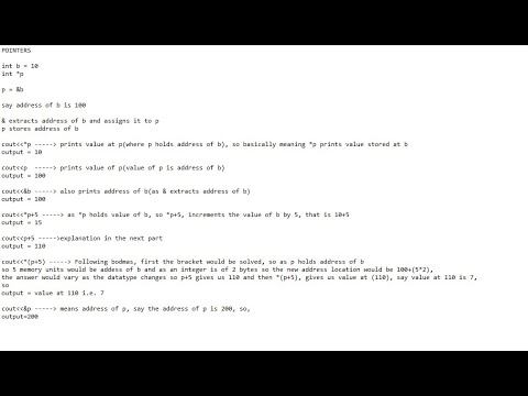 Pointers explained || The only explanation you will ever need