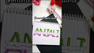 Name art ideas #shorts #youtubeshorts #nameart #namedesign #yasmismallworld #ideas #art #craft #diy
