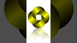 Gradient Circle Logo Design In CorelDRAW | For Beginners | #shorts #youtubeshorts #trending