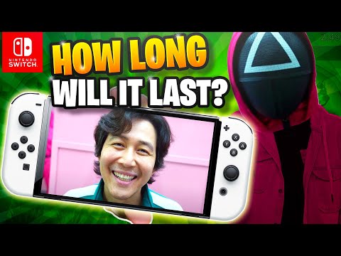 Squid Game on Nintendo Switch OLED - Battery Test!