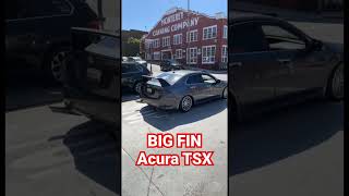 BIG FIN Acura TSX Spotted at Monterey Canary Row!