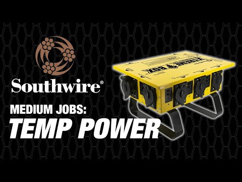 Southwire® Medium Job Temporary Power Distribution Solutions