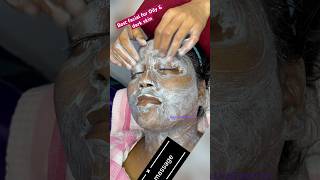 Best facial for oily & dark skin tone #facial #shorts
