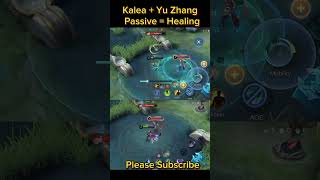 Kalea And Yu Zhong Passive Healing #mobilelegends #mlbb #kalea #kaleagameplay #kaleatutorial