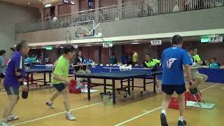 20171029 全國醫師盃桌球賽 120歲會員雙打組   康啟杰&羅隆仁 vs  徐金洲&高揚威 Set 3
