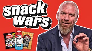 Triple H Tries Logan Paul's Prime For The First Time | Snack Wars