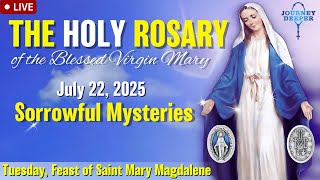 🔴 Rosary Tuesday Sorrowful Mysteries of the Rosary July 22, 2025 Praying together