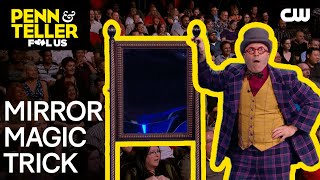Magician Fools Penn & Teller with Mirror Magic Trick | Penn & Teller: Fool Us | The CW
