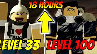 Level 33 to 100 Shedletsky In 18 Hours - Forsaken