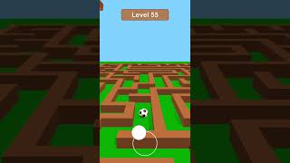 “Level 55 Maze Challenge: Can I Escape This Time?#noobmoments #gamingshorts #mazegame