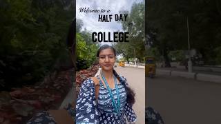 A half day in #college #srm #college life