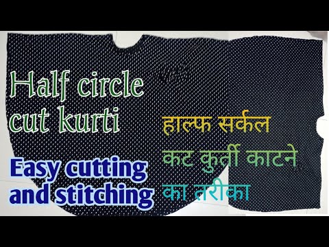 Night wear kurti cutting and stitching | Circle cut kurti | #easy#cuttingandstitching @Art of World