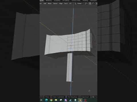 Day 13 of 3D modeling a cube - battle hammer #3dmodeling #blendertutorial #blender #fyp