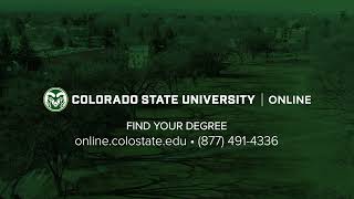 Earn your Bachelor's or Master's Degree Online with CSU and Keep Charging Forward